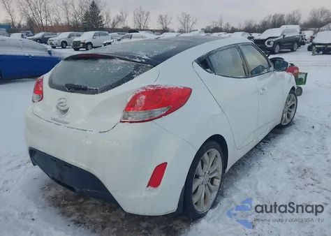 2013 Hyundai Veloster Base W/Gray z USA, uszkodzony, nr VIN KMHTC6ADXDU116759